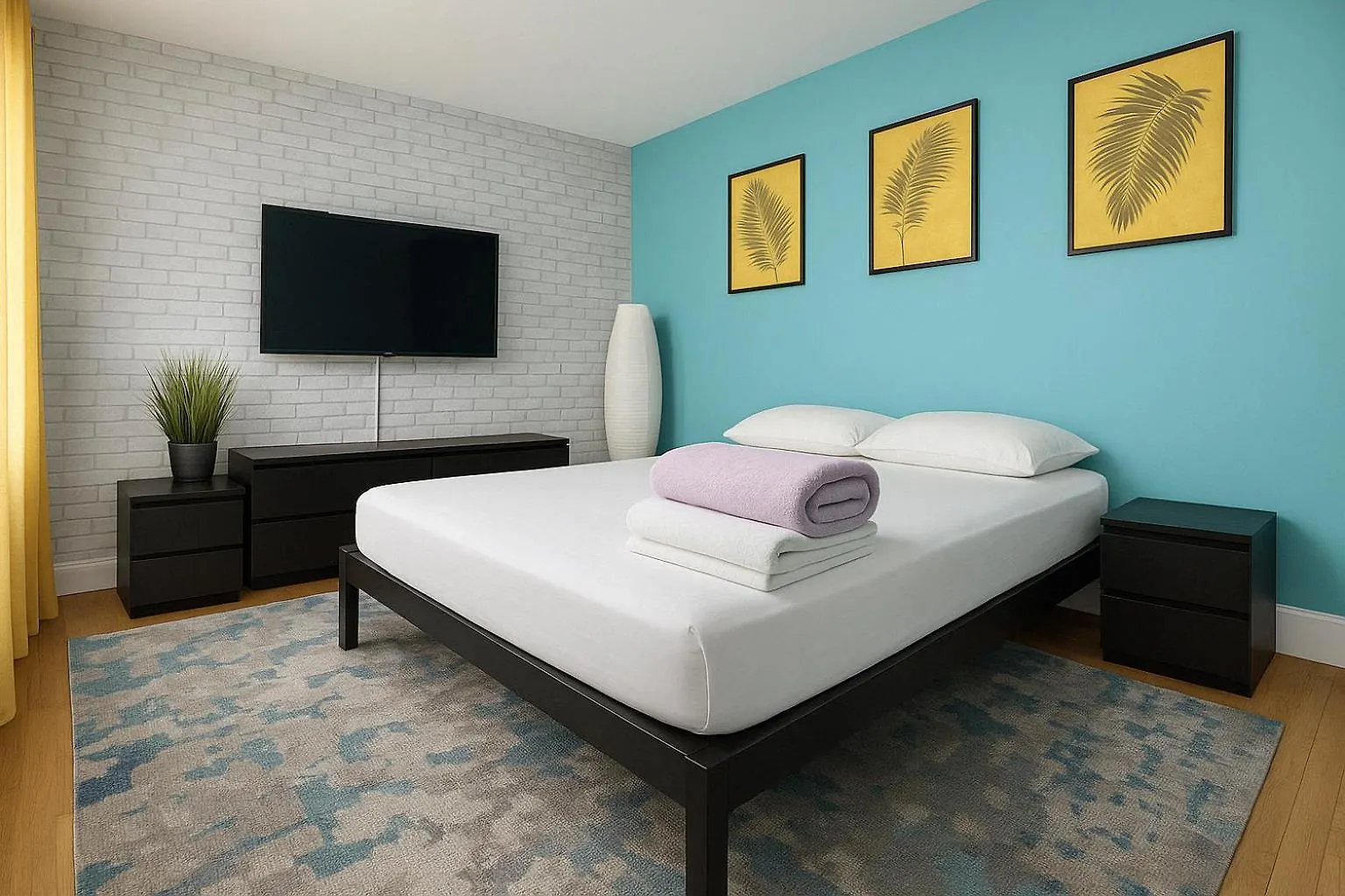 Apartment Modern Xl Queen Room Comfort & Character In Harlem New York United States