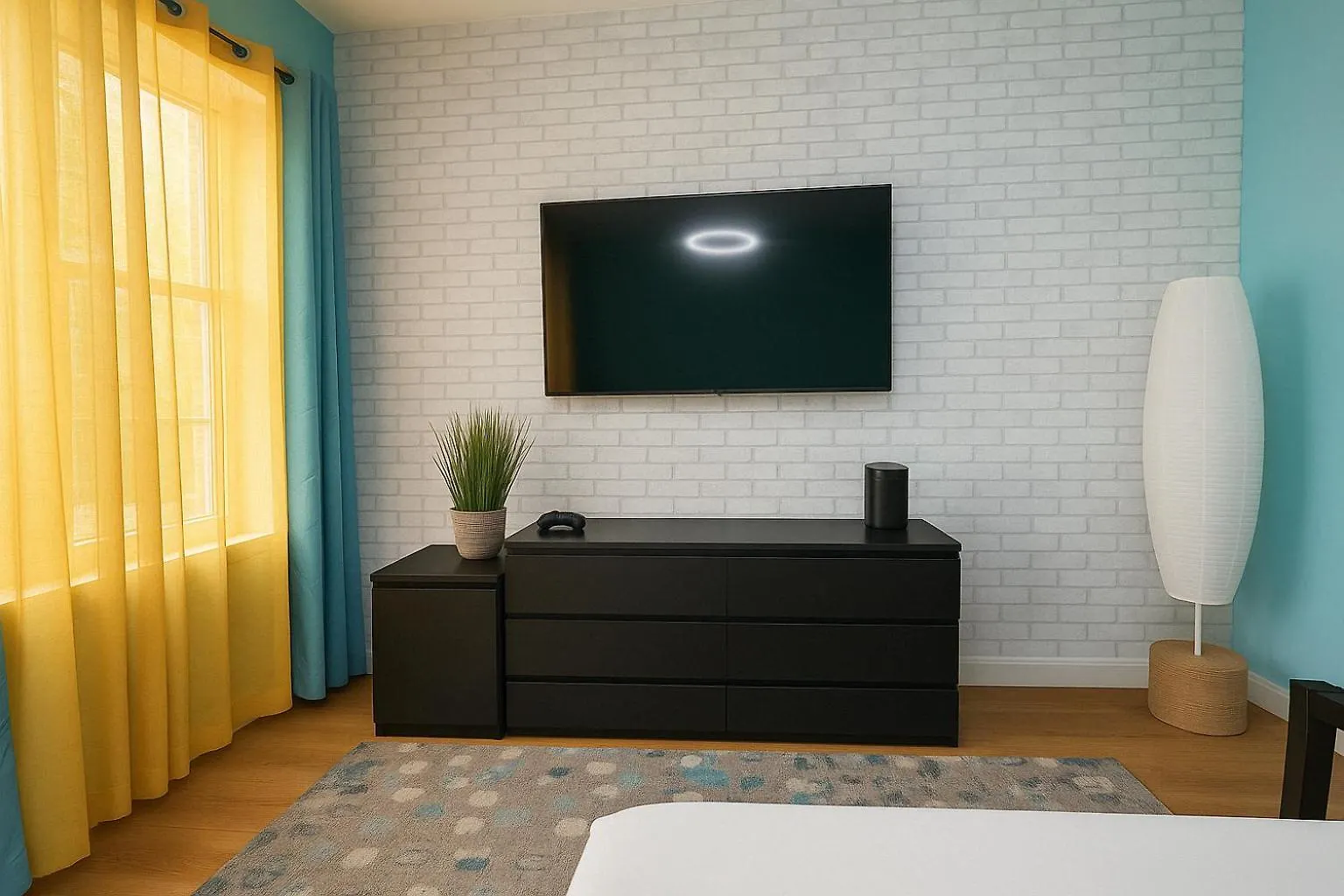 Modern Xl Queen Room Comfort & Character In Harlem New York United States